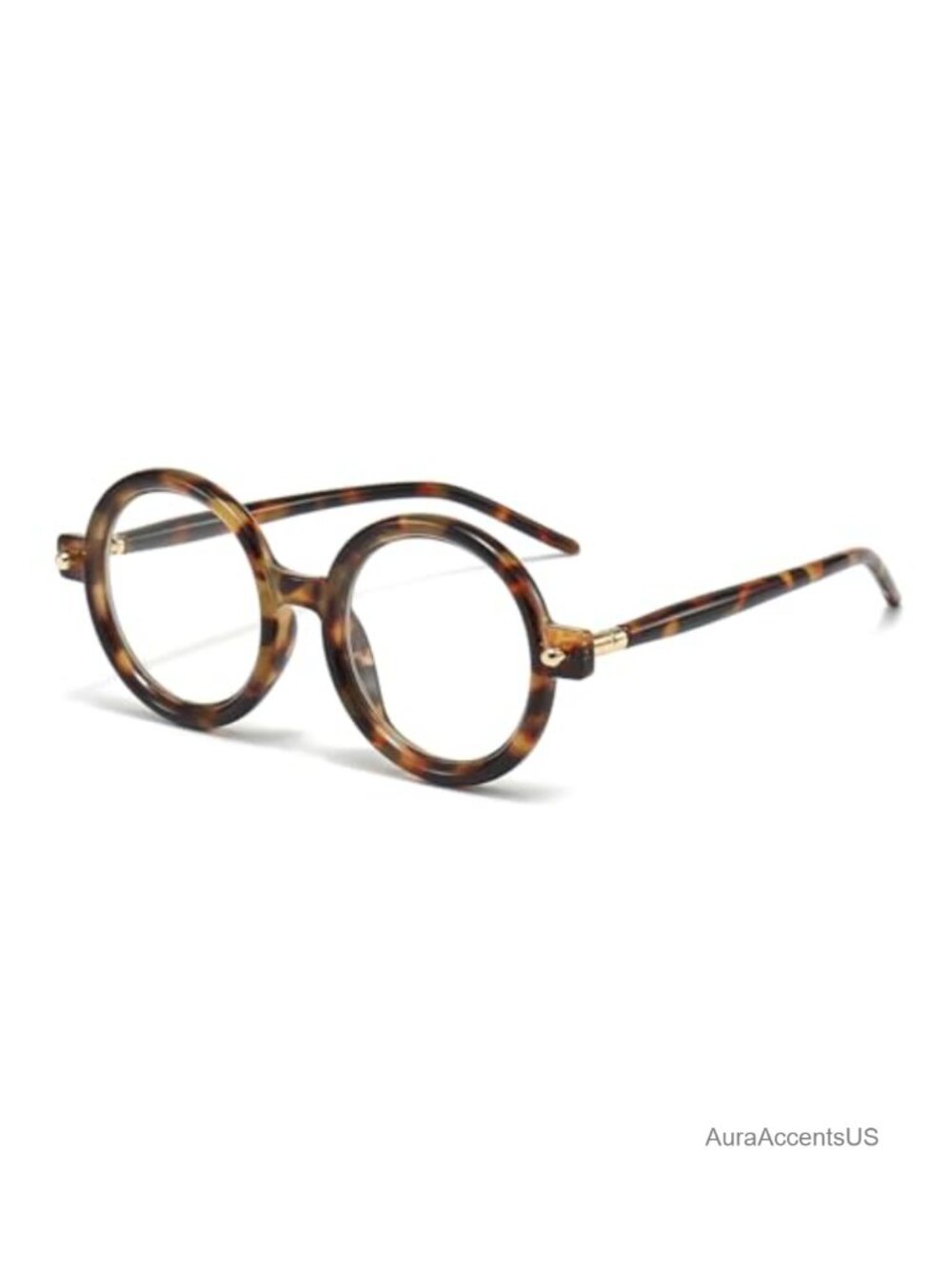 Retro Round Blue Light Blocking Glasses Computer Eyeglasses